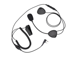 Auriculares Para Casco/moto/bicicleta Con Botón Ptt Impermeable Y Micrófono Con Cancelación De Ruido.