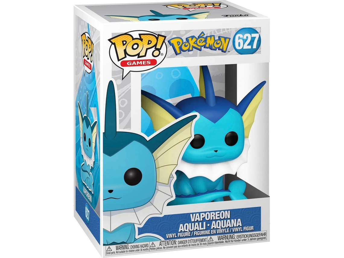 Figura FUNKO POP! Games: Pokemon - Vaporeon Aquali Aquana 627