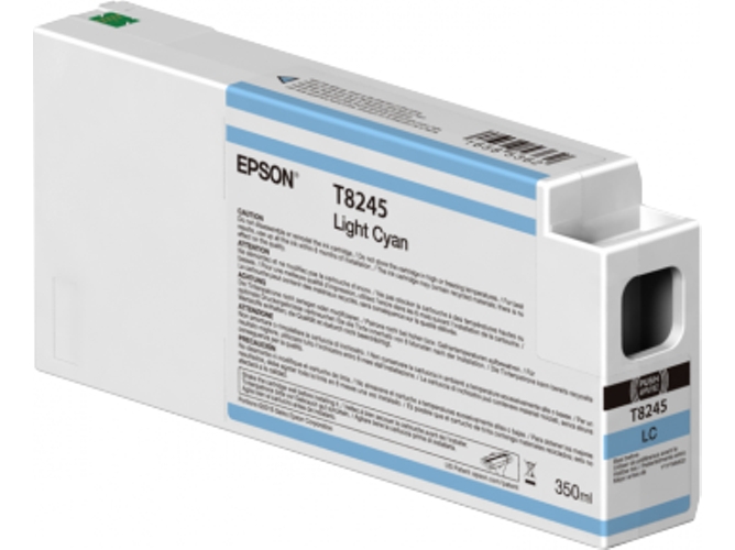 Cartucho de tinta original EPSON 350 ml , Cian claro, C13T824500, T8245