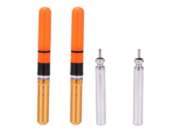 2026rebe-2pcs Flotador De Pesca Electrónico Luminoso Para Pesca En Mar Con Cabeza Luminosa Impermeable