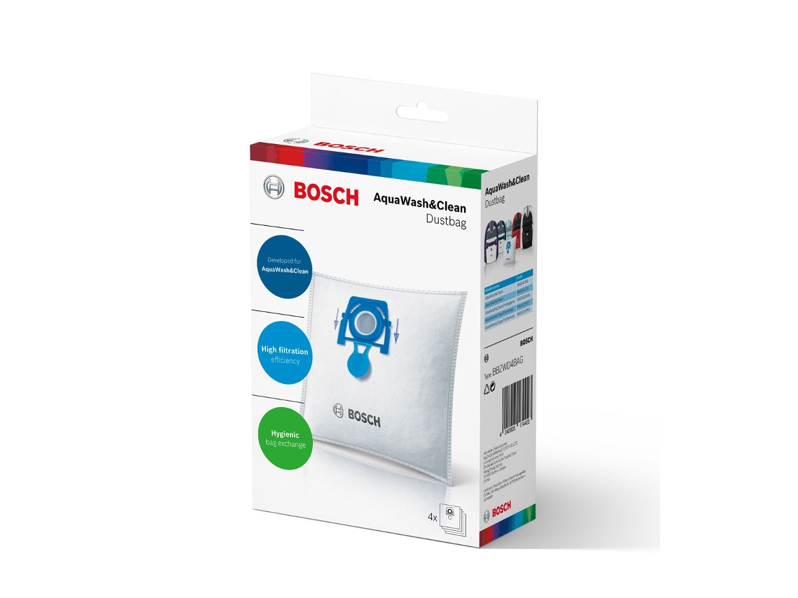 Bolsa de Recambio para Aspiradora AQUAWASH & CLEAN BOSCH BBZWD4BAG
