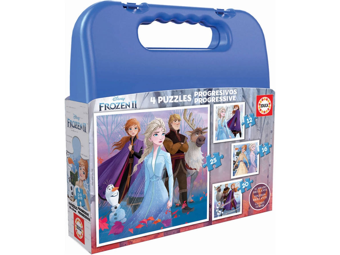 Puzzle EDUCA Educa Maleta Progresivos Frozen 2 (Edad Mínima: 3 Años - 0 Piezas)