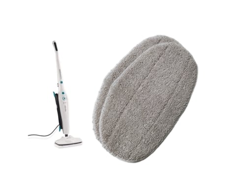 Para Leifheit Cleantenso paño de mopa a vapor, cubierta de almohadilla, trapos de limpieza, almohadillas de repuesto para fregar, accesorios de pie...
