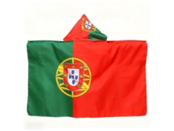 Set Accesorios Hincha Fútbolcapa Bandera Portugal Talla Única (3×5 Pies), Artículos De Animación Deportiva