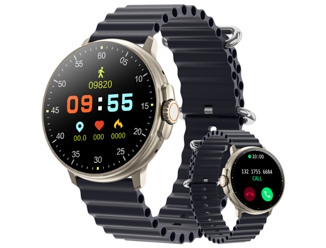 Smartwatch CHRONUS hombres mujeres 1,39 Bluetooth llamada multifunción deporte Monitor de ritmo cardíaco IP68 impermeable Smartwatch para Android i...
