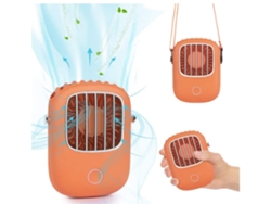 Ventilador Portátil ENZON 3 Velocidades Rojo