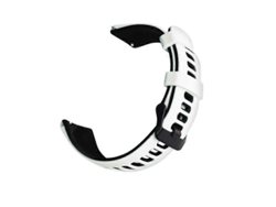Pulsera universal de silicona bicolor, 20 mm