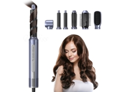 Rizador de pelo-626-4 Gris plateado3 niveles de temperatura