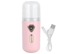 Humidificador facial portátil mini Nano Mist de 30 ml con carga USB.