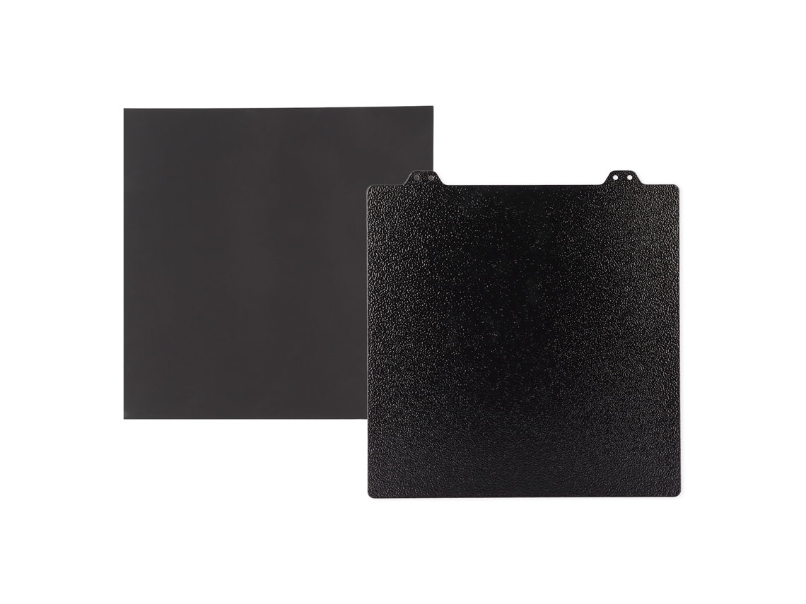 Lámina De Acero Pei 220mm Textura Doble Reutilizable De Doble Cara Con Sticker Magnético Lado B Para Ender 5