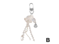 Llavero de medusa con dije para celular, accesorios para bolso, joyería y decoración Rosewell