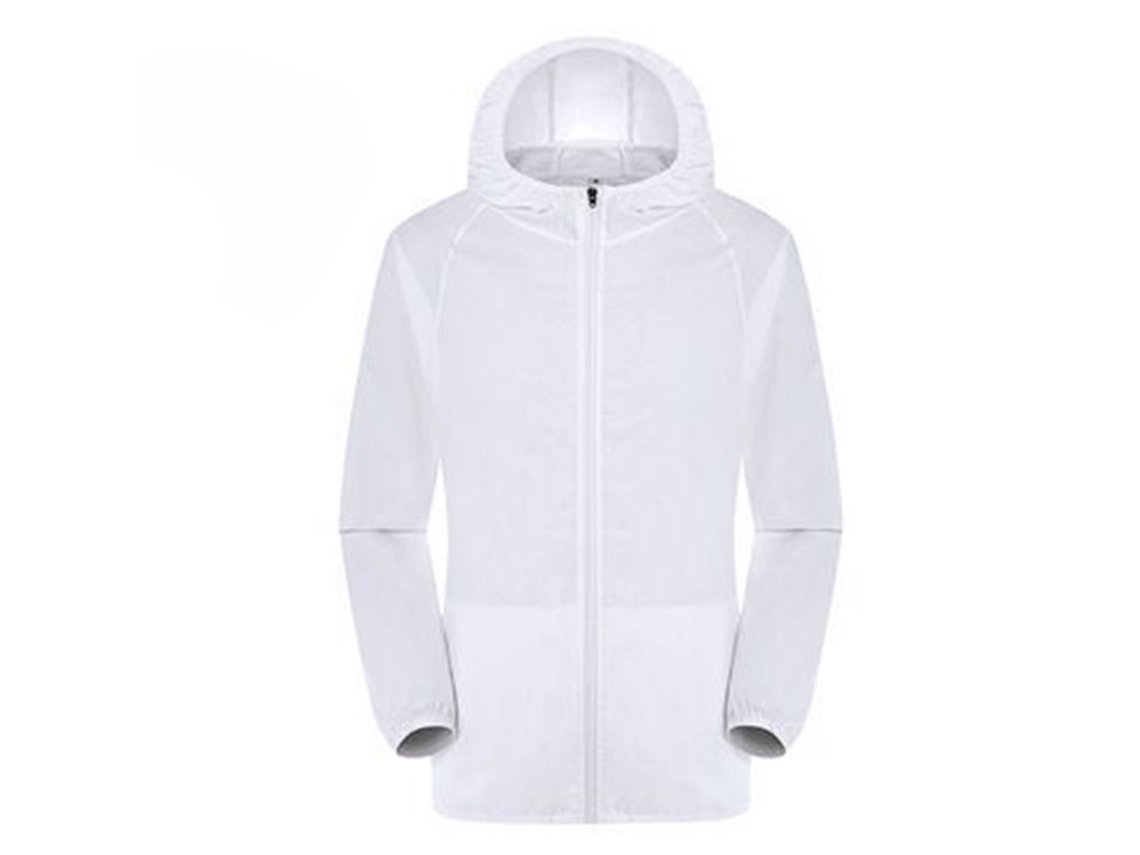 Mono De Hombre A Rayas Con Capucha Y Botones, Cuello De Camisa Gris Claro, Talla 3xl