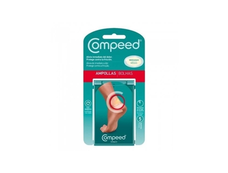Ampollas de Tratamiento COMPEED Medianas 5 Apósitos