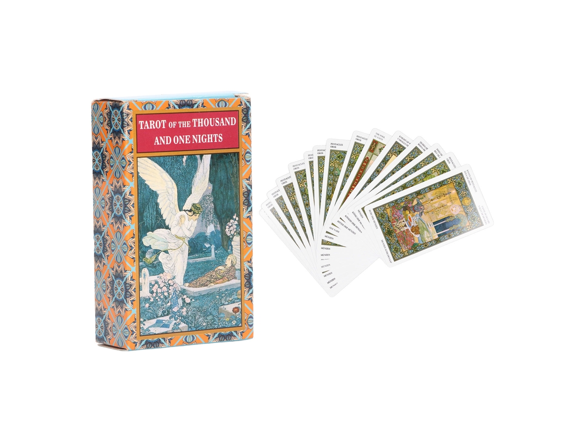 Baraja De Tarot Clásica, 78 Cartas De Adivinación, Papel Plastificado, Para Adultos.