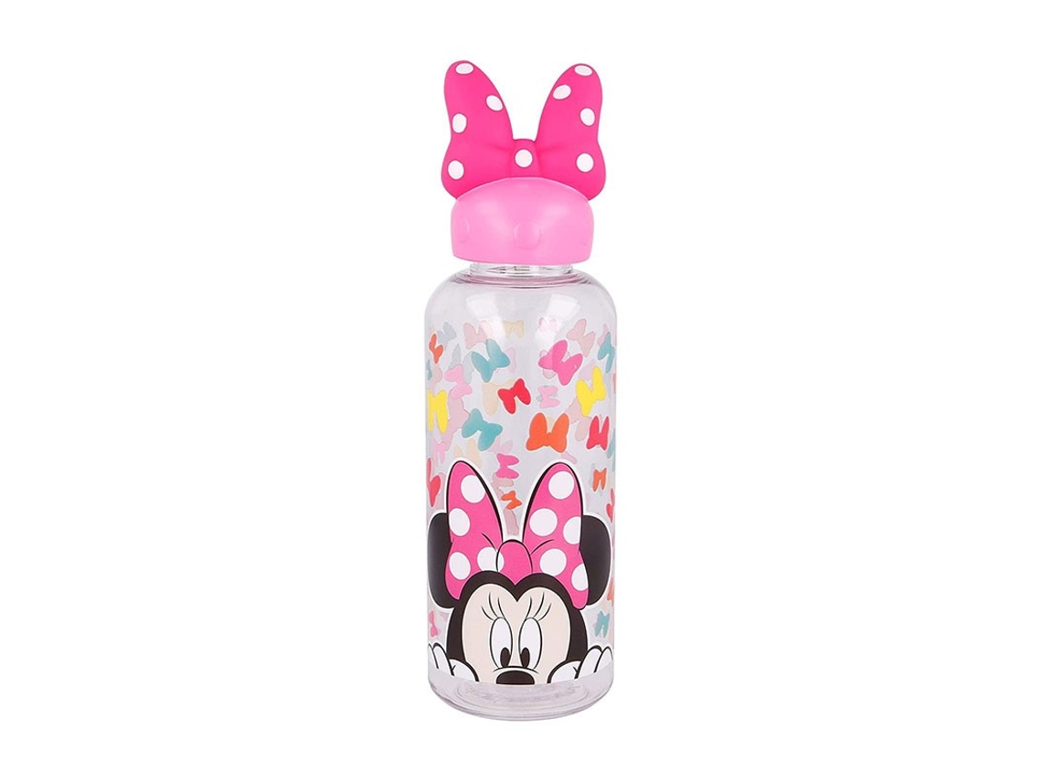 Botella Figurita 3D 560 Ml Minnie So Edgy MICKEY Y MINNIE