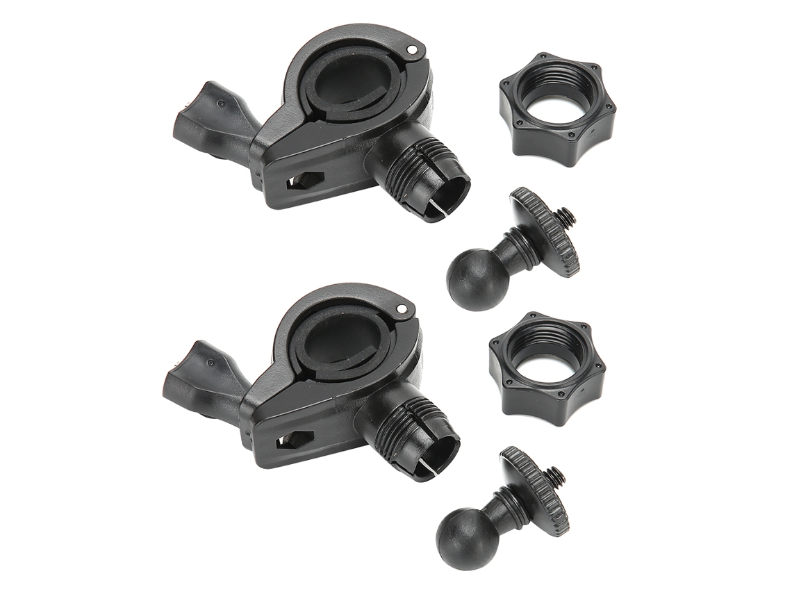 2 unidades HD-076a Soporte para cámara de salpicadero de coche para bicicleta y motocicleta DV CHABERLU (cabezal de tornillo)