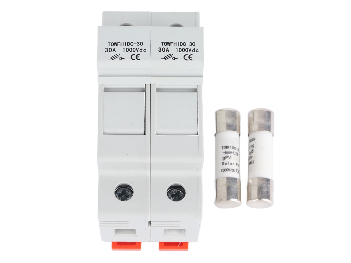 Disyuntor De Cc De 1000 V Cc Y 20 A Con 2 Fusibles: Kit De Protección Eficaz Para Equipos Eléctricos.