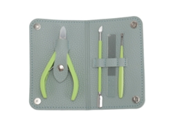 Kkml-kit De Cortanails De Acero Inoxidable Multifuncional Y Portátil Para Manicura Y Pedicura En Casa, Tienda O Viaje Verde