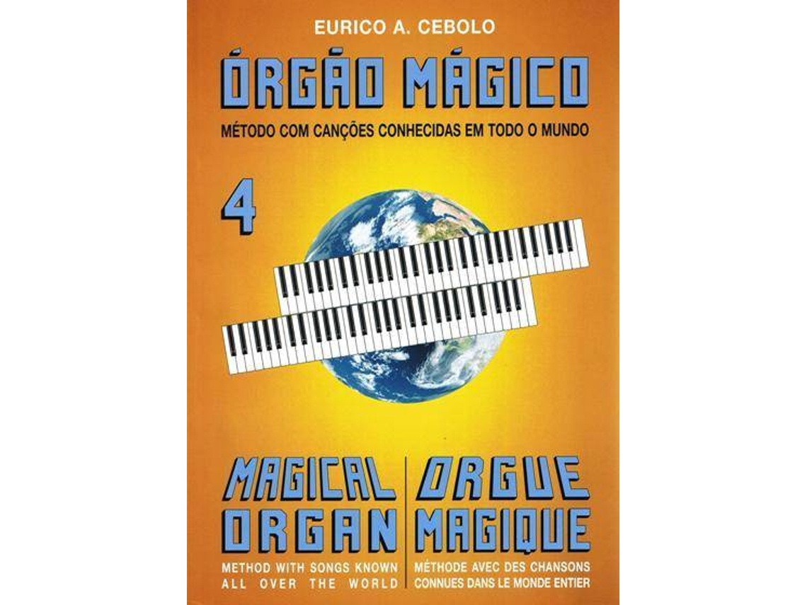 Libro EURICO CEBOLO Órgano Mágico 4 (Portugués)