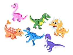 Rompecabezas de manualidades de dinosaurios Slowmoose
