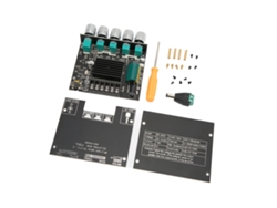 Módulo De Amplificador De Potencia Digital Bluetooth (canal 2.1, Control De Agudos Y Graves)