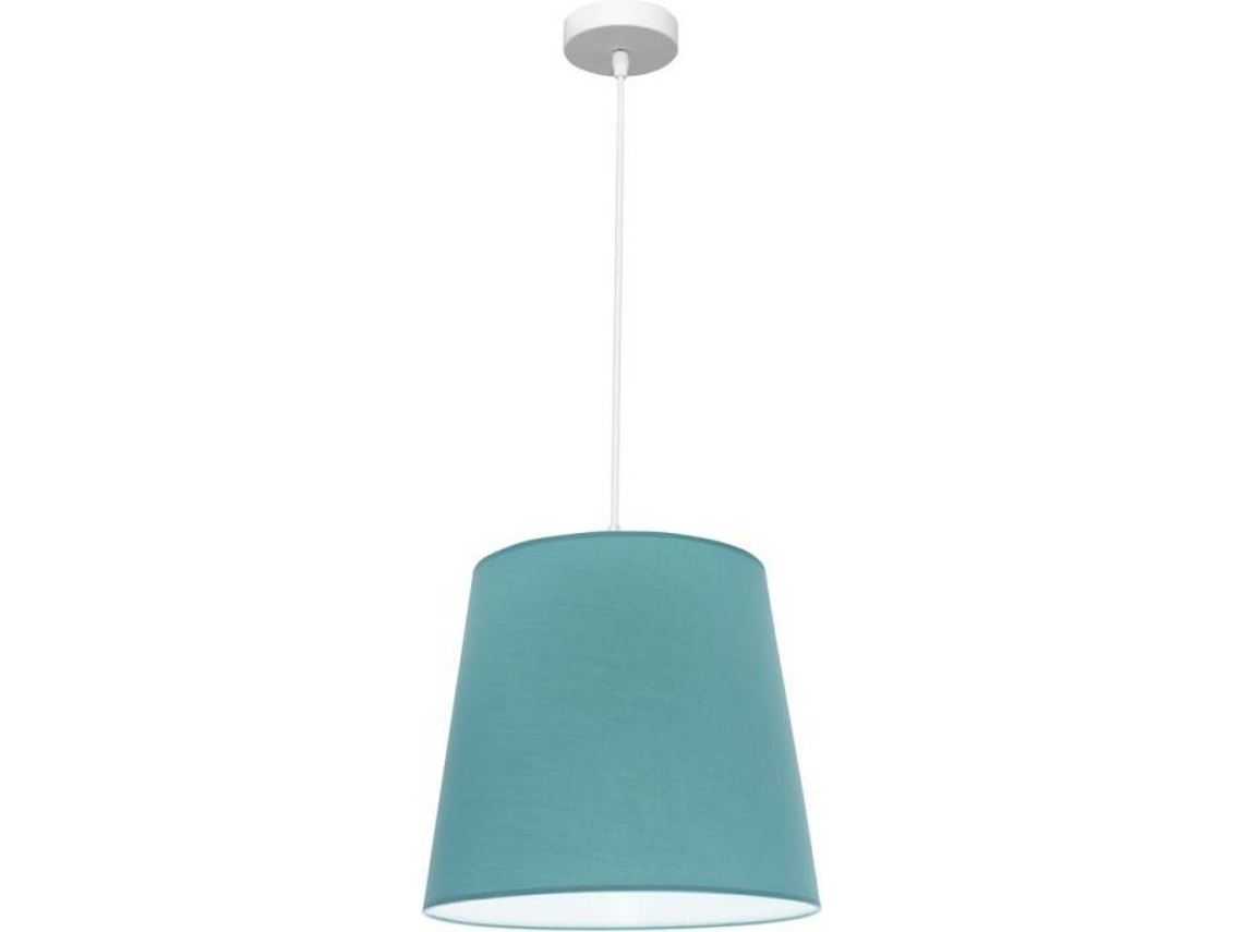 Lámpara de Techo FABRILAMP Maldivas (Azul - E27 - Máx. 60W - Metal - Tela)