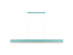 Candeeiro Led Suspenso Mara Metal Verde Menta