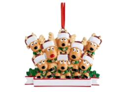 Colgante de reno personalizado para Navidad en Worten