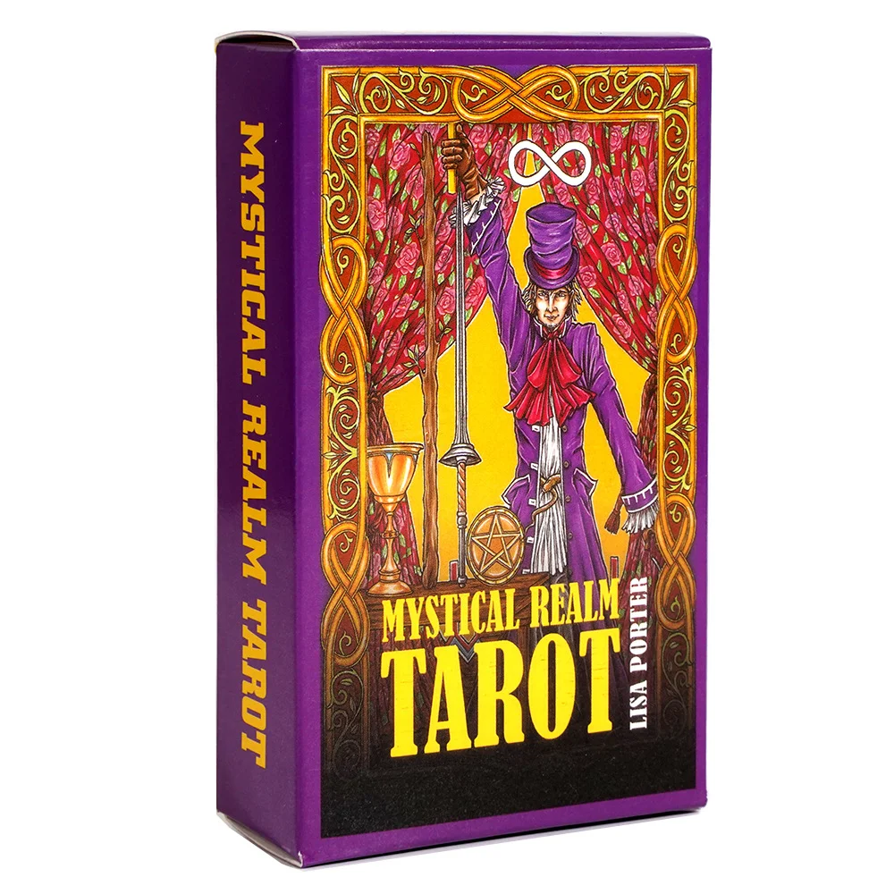 Juego De Cartas De Tarot "el Reino Misterioso", Superventas Para El Ocio Y El Entretenimiento, Reuniones Familiares, Adivinación Y Juegos De Mesa.