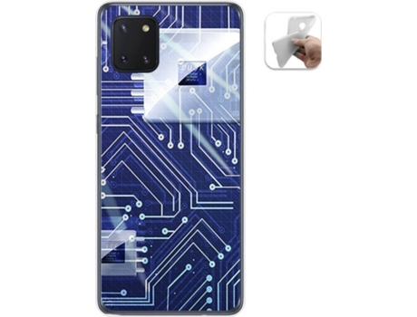 Carcasa Samsung Galaxy Note 10 Lite TUMUNDOSMARTPHONE Circuito Multicolor