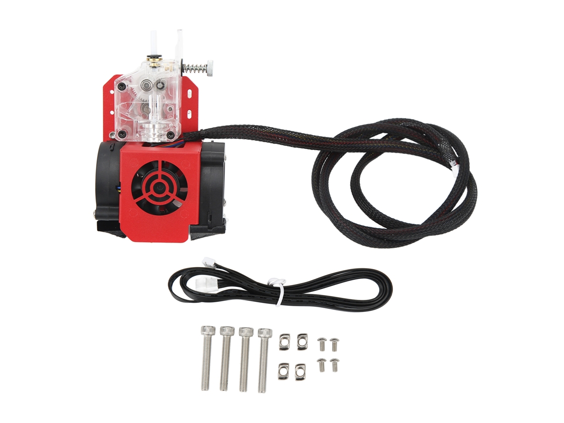 Accesorio para impresora 3D de accionamiento directo de doble accionamiento con 2 ventiladores para Ender 3 V2, resistente al desgaste