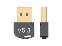 Adaptador USB Bluetooth 5.3 Dongle 24 Mbps Transmisor Receptor Inalámbrico Rosewell