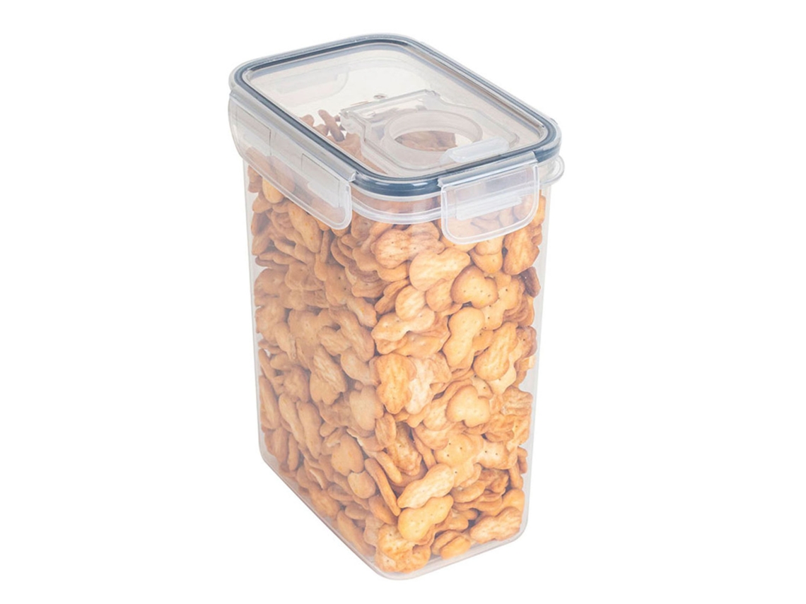 Contenedor hermético de plástico para alimentos, ideal para organizar el refrigerador y la cocina MDUG (2.0 L)
