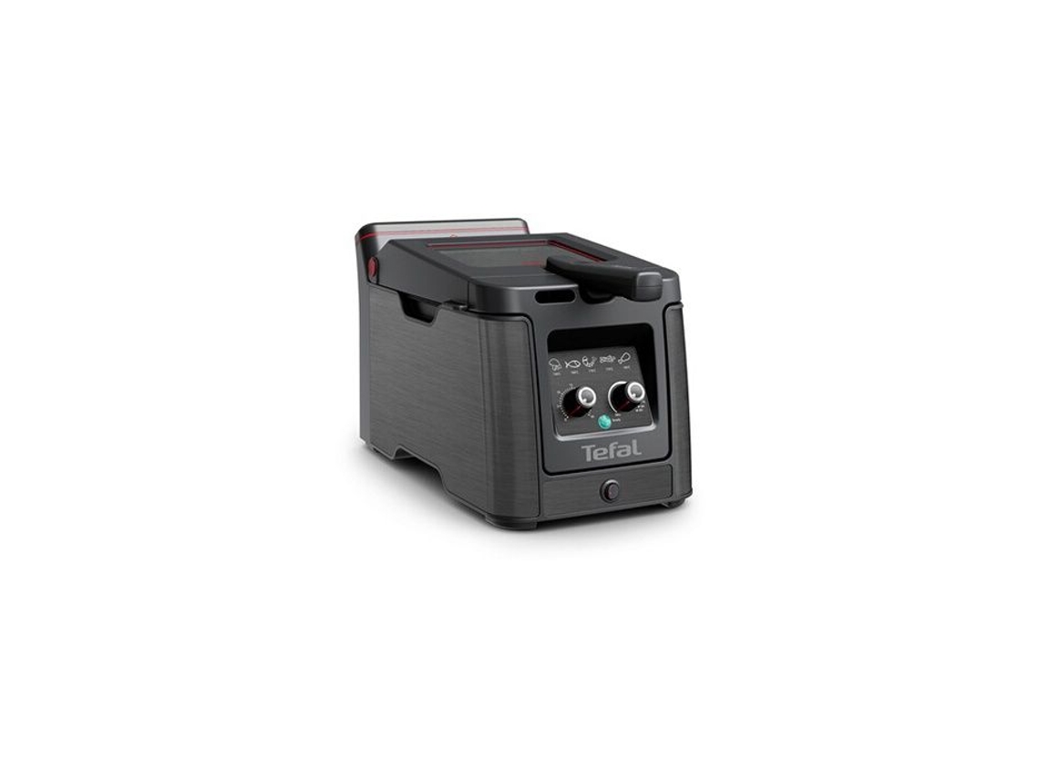 Sartén Tefal Clear Duo Classic, sin humo ni olores, negra, Fr600810