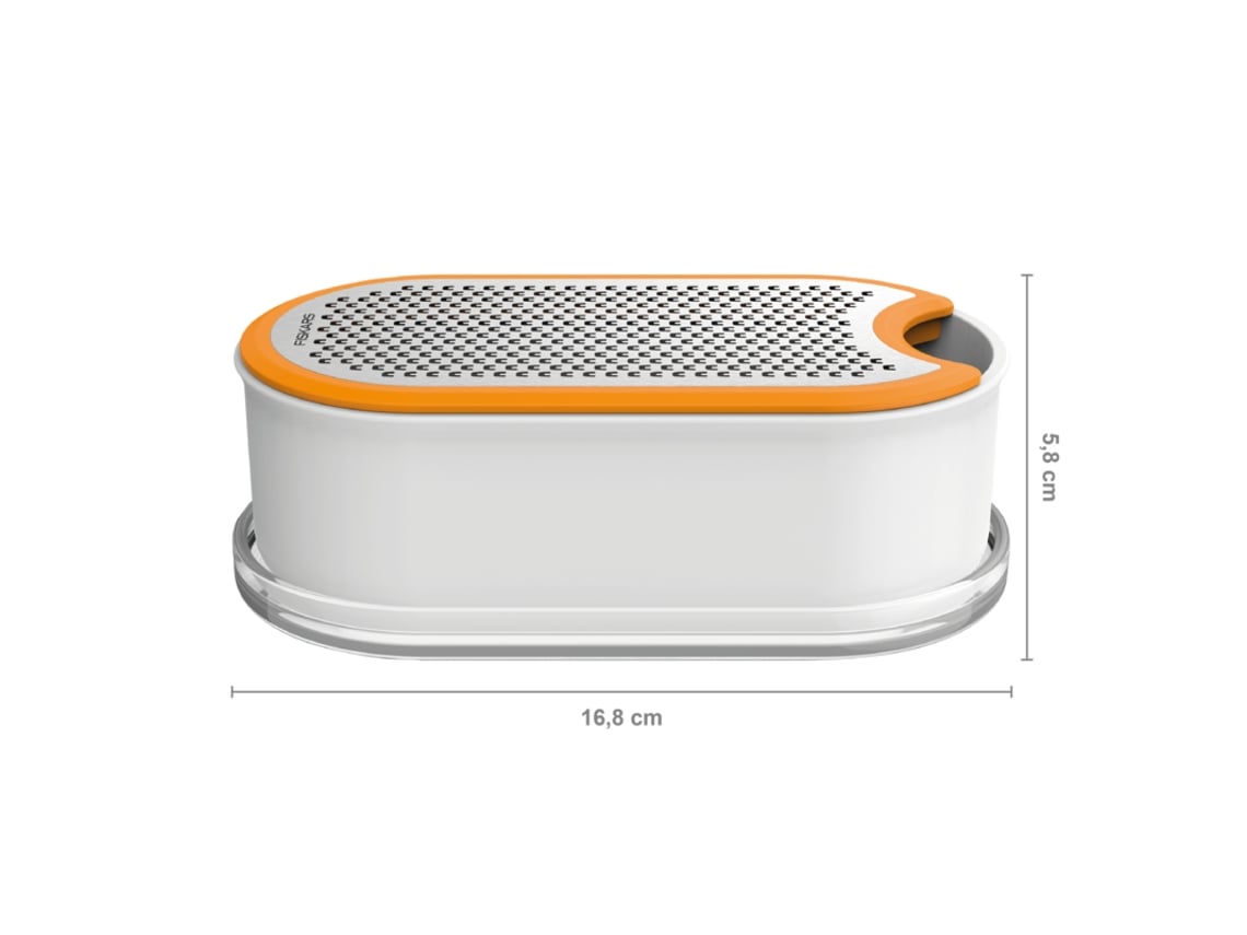 Rallador FISKARS Functional Form (21x6,2x8,8 cm - Acero Inoxidable)
