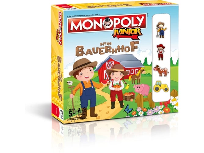 Juego de Mesa Monopoly Junior Mein Bauernhof