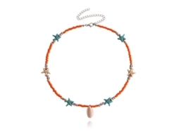 Collar De Conchas Coloridas Con Cuentas De Moda Para Mujer, Perfecto Para Uso Diario Y Fiestas.