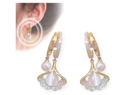 2026-aretes De Germanio Magnetoterapia Lymphvity, Aretes De Acupuntura Para Ansiedad Oyi