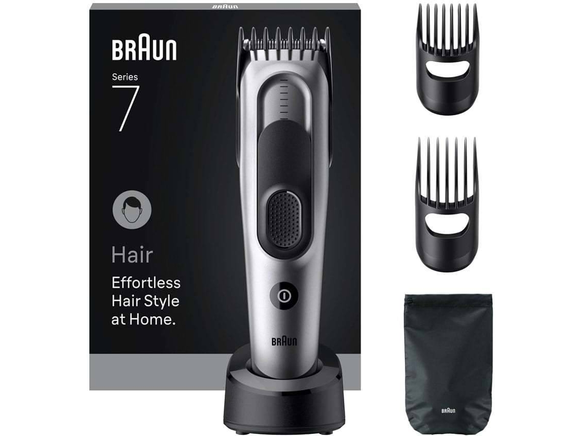 Recortadora de Cabello BRAUN HC7590 (Autonomía: 50 min - Batería)