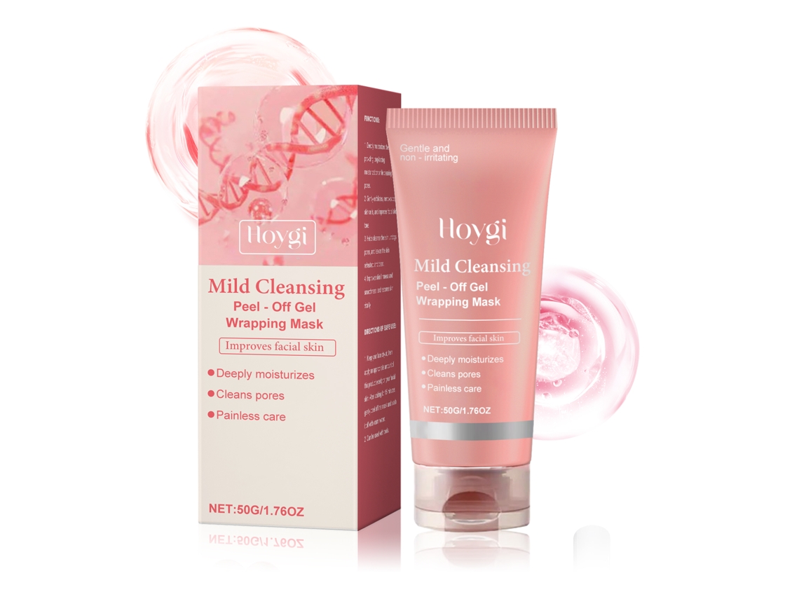Mascarilla hidratante y nutritiva peel-off para una piel sana.