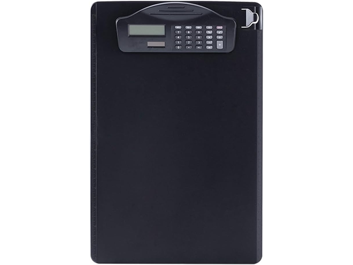 Portapapeles Multifuncional Con Carpeta De Archivos, Calculadora, Bloc De Notas,