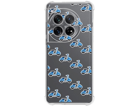 Funda Diseño Scooter para Oneplus 12 5G TUMUNDOSMARTPHONE Silicona Multicolor