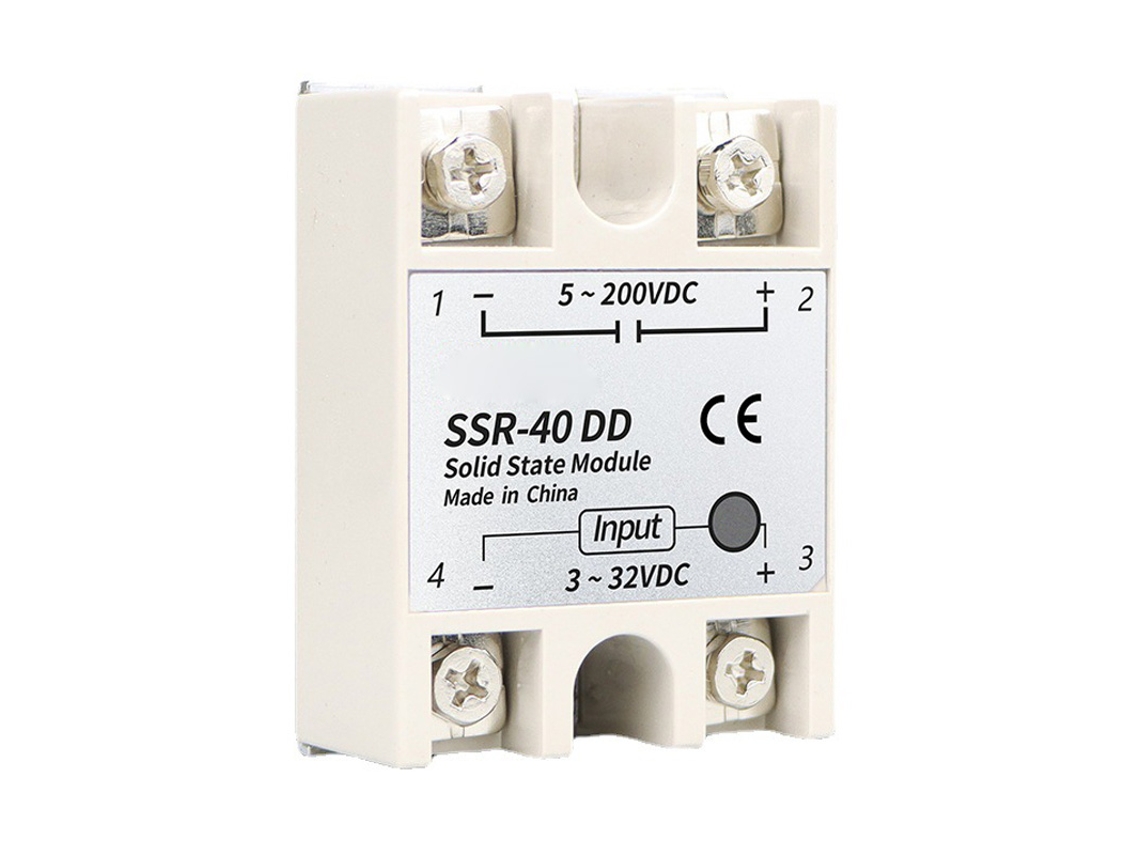 Omni-relé De Estado Sólido De Cobre Rojo Puro Ssr 40dd Chip Inteligente Alto Rendimiento Y Seguridad