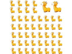 50 Figuras De Animales En Miniatura, Pequeñas Figuras De Resina, Colección De Miniaturas.