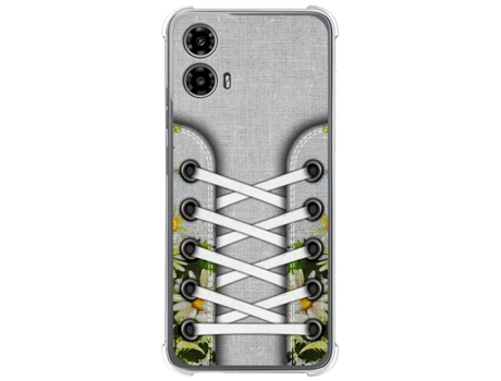 Funda Diseño Zapatillas para Motorola Moto G34 5G TUMUNDOSMARTPHONE Silicona Multicolor