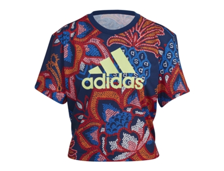 Camiseta de Mujer ADIDAS Multicolor (XS)