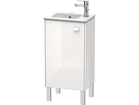 Mueble bajo lavabo DURAVIT Brioso de 42,0 x 28,9 cm 1 puerta con bisagra a la izquierda 1 balda de cristal para lavabo ME by Starck 072343
