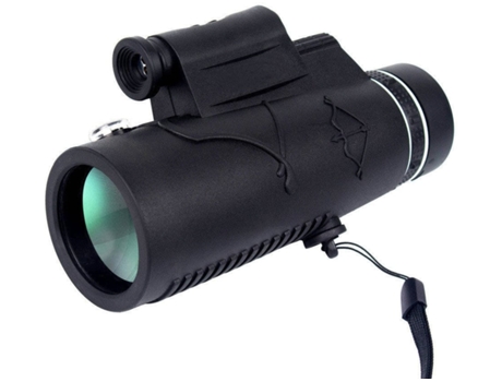 Prismáticos ENKERS Gafas/Monoculares de visión nocturna con pantalla LCD de 1,5'' Cámara infrarroja digital Ir con doble foto + Gra-Black