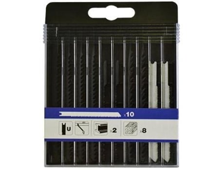 Hojas sierra t/black 10 ud. est-10