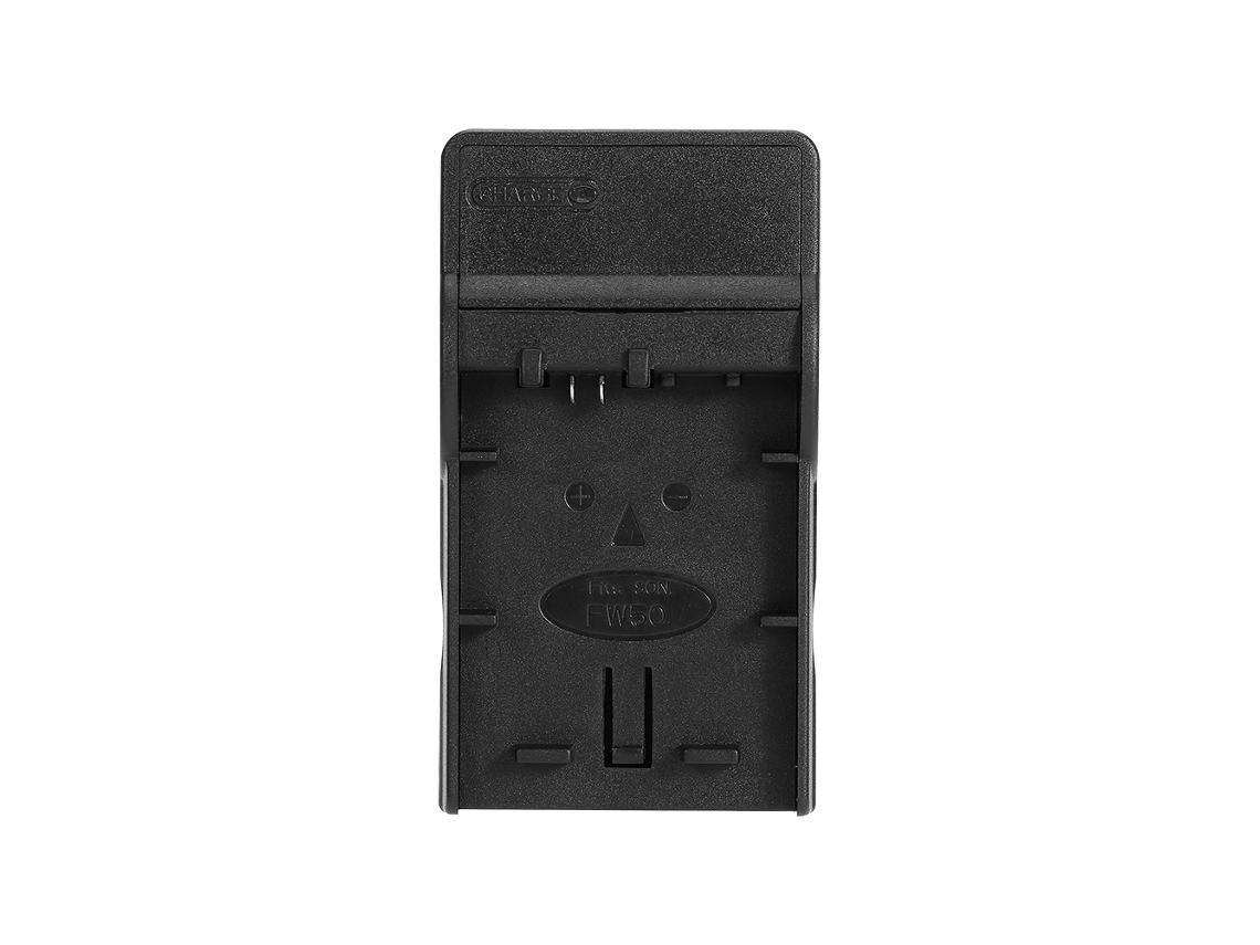 Cargador (cargador Individual Para Sony Np-fw50) Cargador Individual De Batería Sony Np-fw50 4.2v Negro